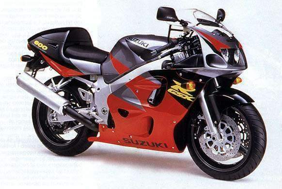 Suzuki gsxr store 600 srad 1997